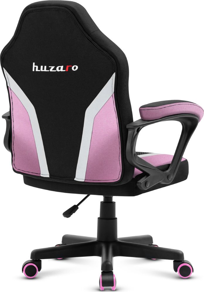 Karrige gaming për fëmijë Huzaro Ranger 1.0, rrjetë, rozë e zezë 4