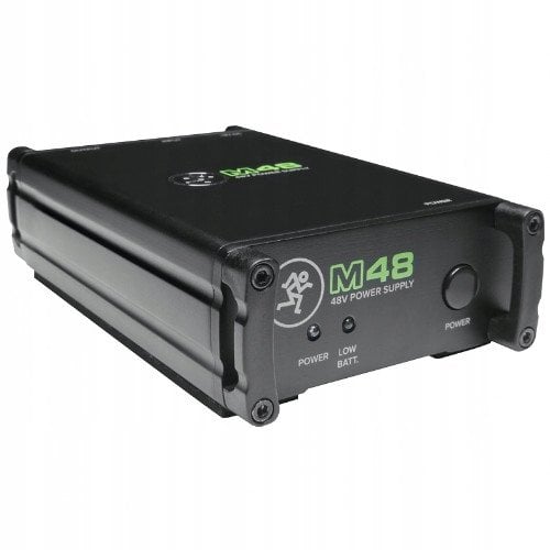 Фантомски напојувач Mackie M48, 48V, XLR, црн