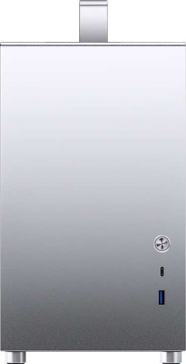 Kasë Jonsbo T8 Plus RGB, e argjendtë, Mini Tower