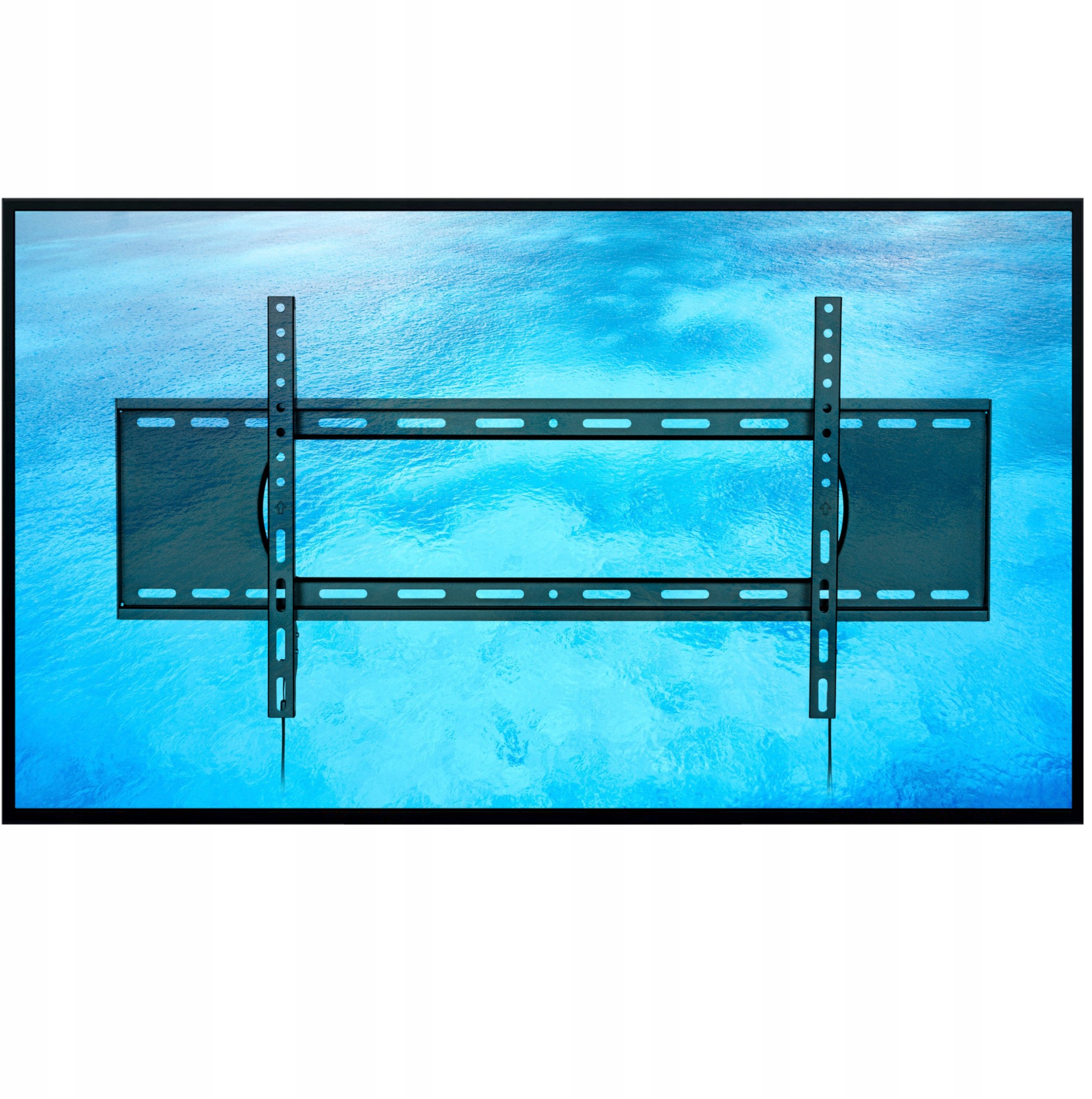 Ѕидна држачка Fiber Novelty C5F, за ТВ 45" 90", 80 kg, црна