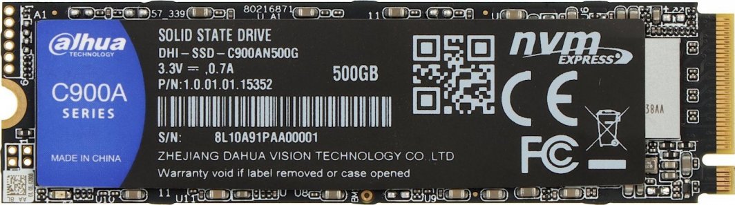 Disk SSD Dahua Technology C900A, 500GB, M.2 2280 PCI-E x4 Gen3 NVMe
