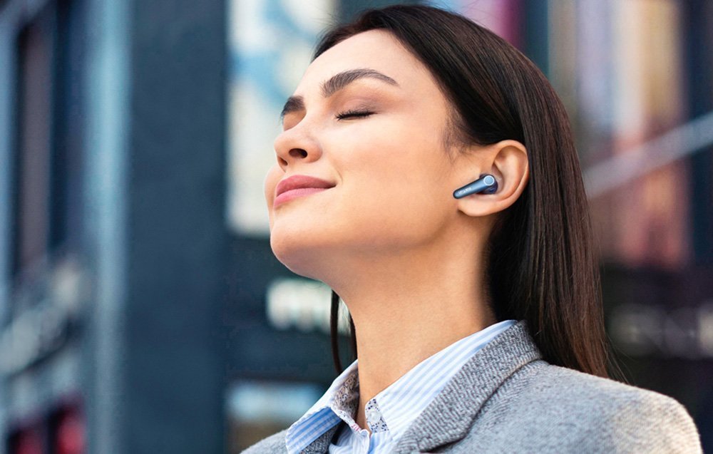 Kufje TWS EarFun Air Pro 3 TW500L, Bluetooth 5.3, ANC, blu