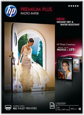 Letër fotografike HP për printim A4