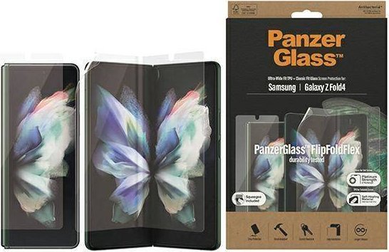 Mbështjellës ekrani PanzerGlass për Samsung Galaxy Z Fold4 5G, xham i temperuar, transparent