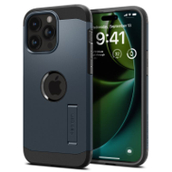 Mbrojtëse për celular iPhone 15 Pro Max Spigen Tough Armor MagSafe, e zezë