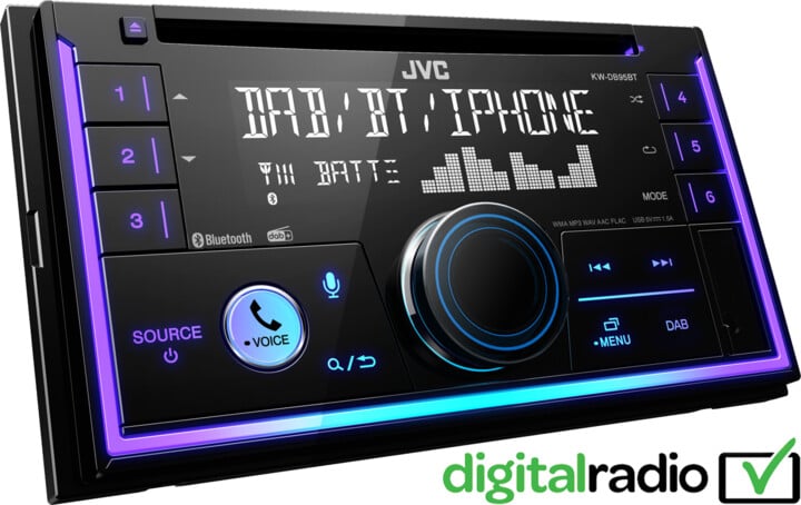 Radio makine JVC KW-DB95BT
