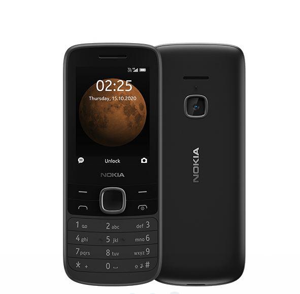 Telefoni Nokia 225 4G, ekran 2.4", 1150mAh, i zi