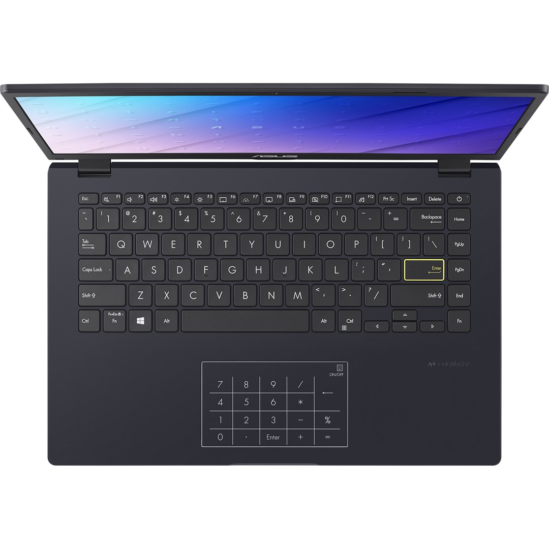 Laptop ASUS E410MA-EK1284 N4020, 14", Intel N4020, 4 GB RAM, 256 GB SSD, i kaltër
