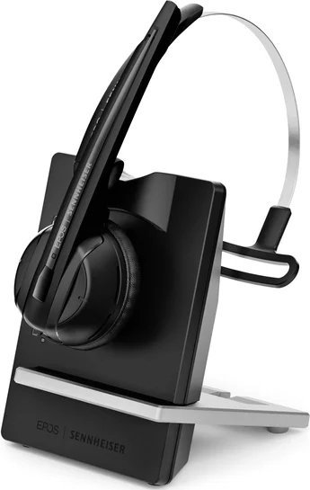 Kufje mono pa tela EPOS Impact D10 USB ML II, DECT, me bazament, e zezë