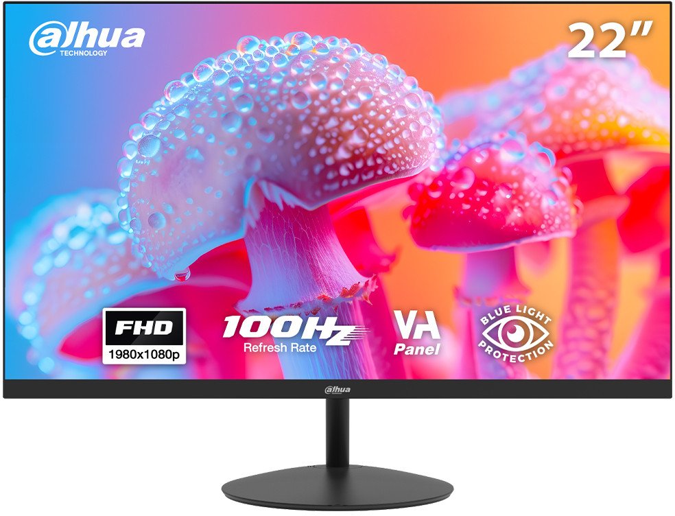Monitor Dahua LM22-A200Y, 22", Full HD, i zi
