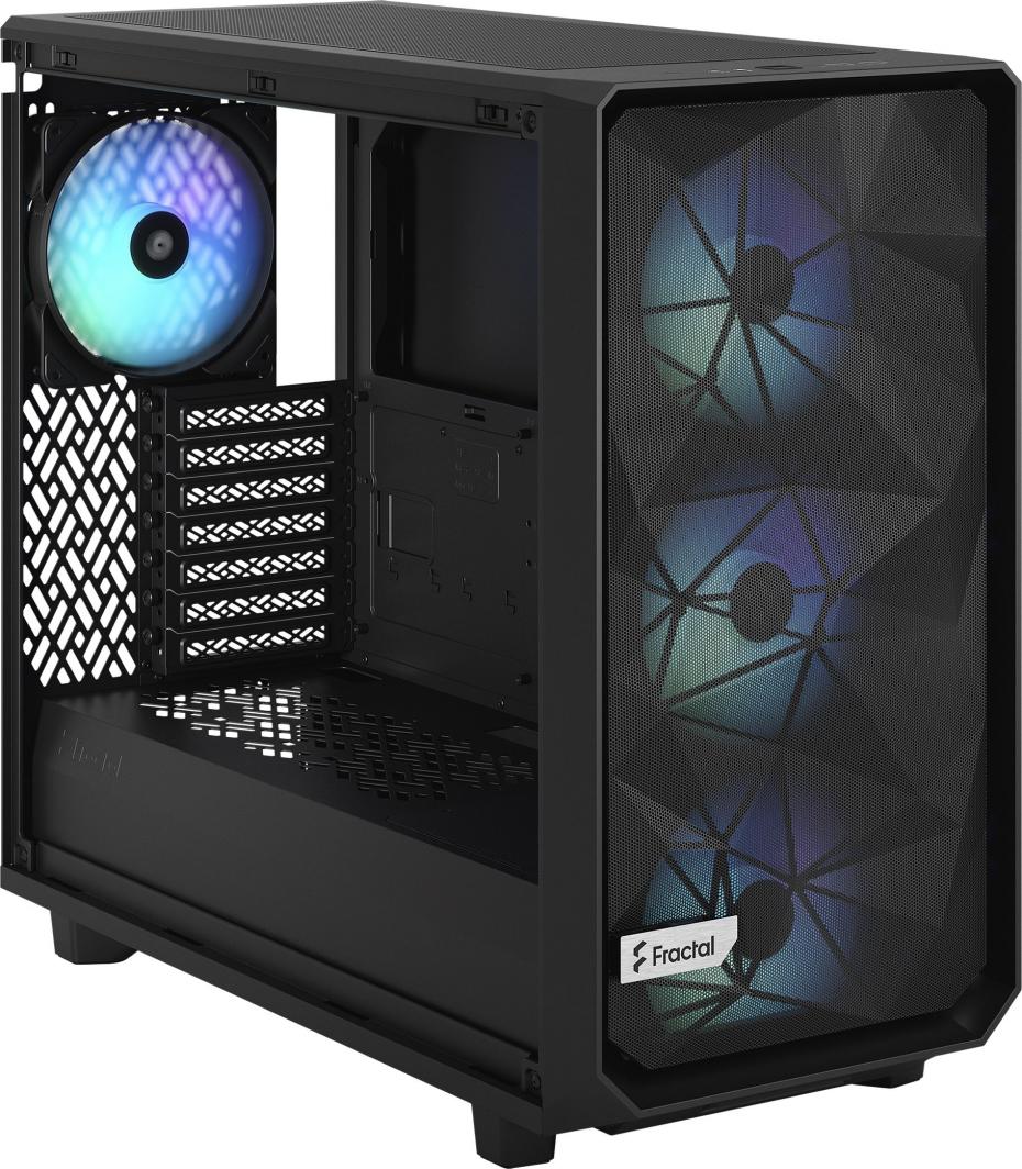 Kasë Fractal Design Meshify 2 Lite RGB TG Light Tint, Midi Tower
