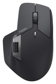 Maus wireless Rapoo MT760L, optik 4000 DPI, RF dhe Bluetooth, i zi
