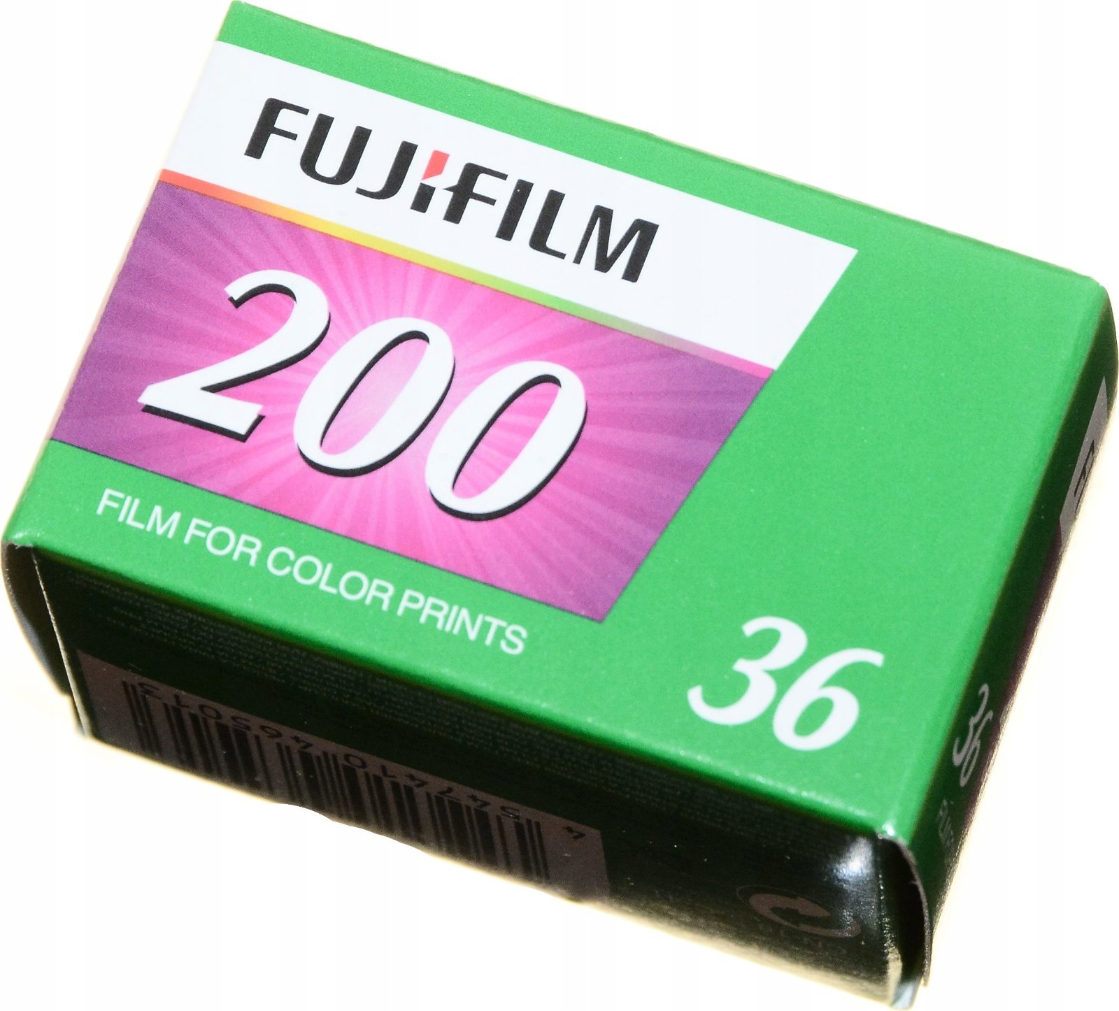 Film fotografik Fujifilm 200 EC 135, ISO 200, 36 poza, ngjyrë