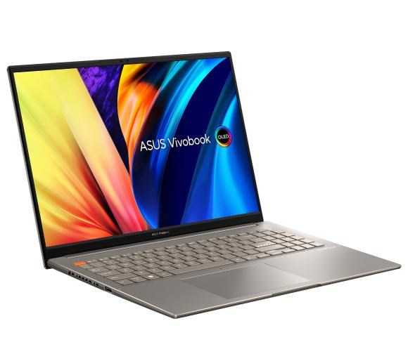 Лаптоп ASUS VivoBook S, 16", Intel I5-12500H, 16 GB RAM, 1000 GB SSD, сив