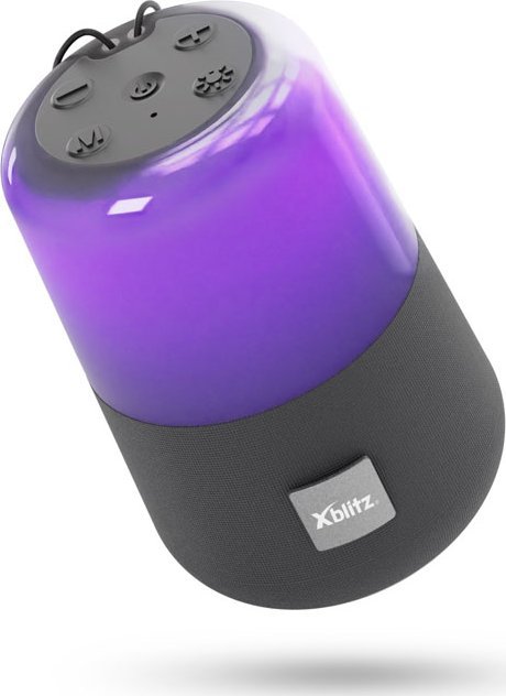 Altoparlant portativ Xblitz Master Go, Bluetooth, LED, i zi