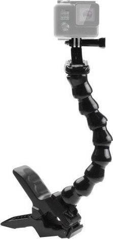 Tripod me kapëse Puluz, për kamera sportive, plastikë, i zi