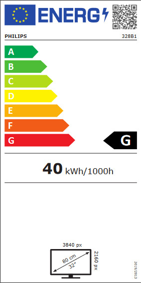 Monitor Philips 328B1 - LED, 31.5", UHD, i zi