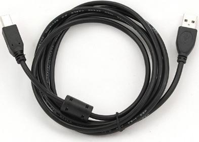 Kabllo Gembird USB-A - USB-B, 3m, e zezë
