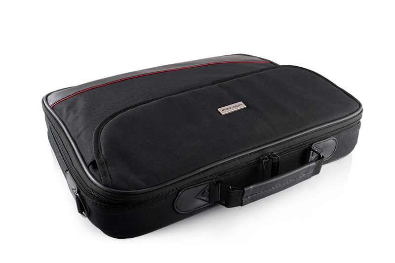 Çantë dore për laptop Modecom MARK, 5.5", e zezë / e kuqe