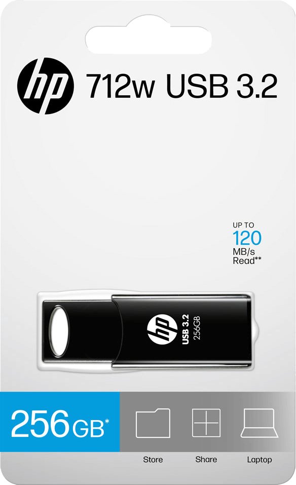 USB flash HP 712w, 256GB, USB 3.2, i zi
