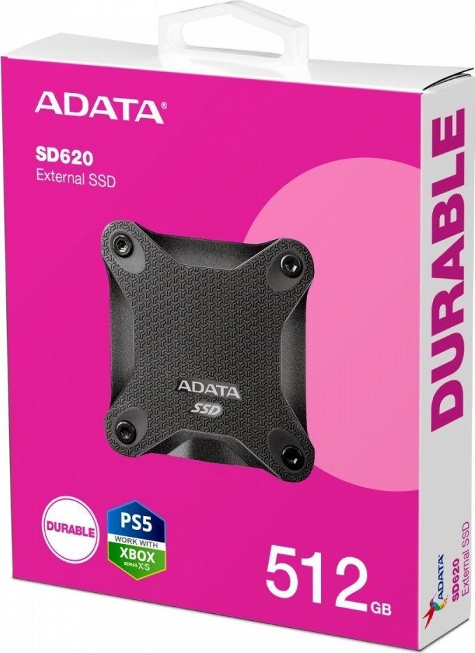 SSD i jashtëm ADATA SD620, 512GB, USB, i zi 2