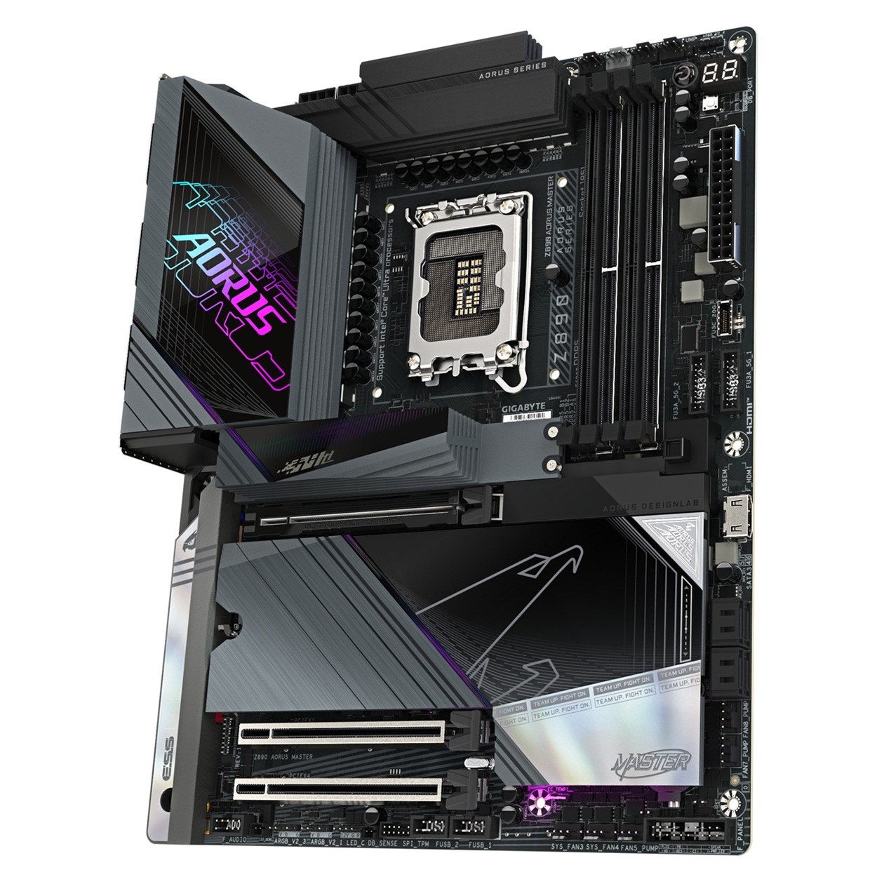 Pllakë amë Gigabyte Z890 AORUS MASTER, ATX, LGA 1851, DDR5, e zezë