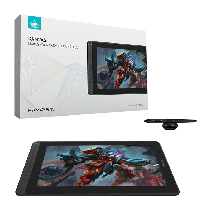 Tablet grafik Huion Kamvas 13, ekran 13.3", Full HD, i zi