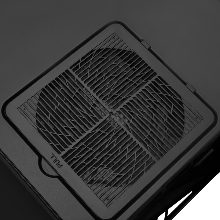 Kasë kompjuteri SilverStone Lucid LD03, TG, e zezë