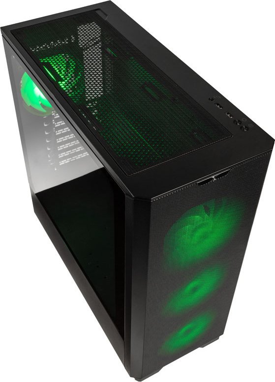 Kasë Kolink Unity Solar Mesh ARGB, e zezë, Midi Tower