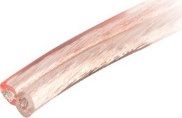 Кабел за звучници Lanberg, 2x1.5mm², 100m, проѕирен