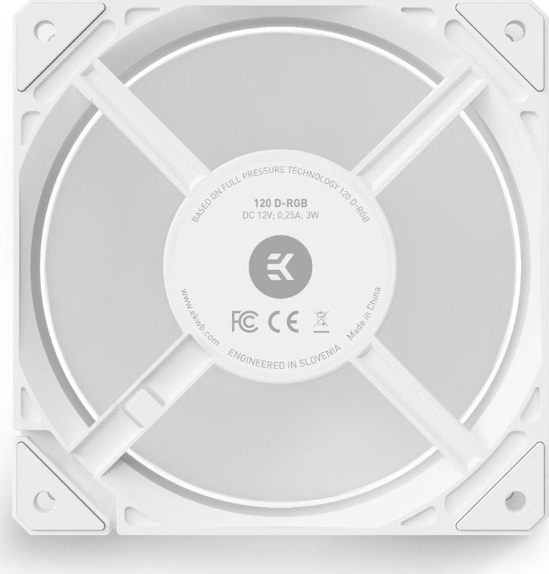 Ftohës EKWB EK-Loop FPT 120 D-RGB, 120 mm, i bardhë