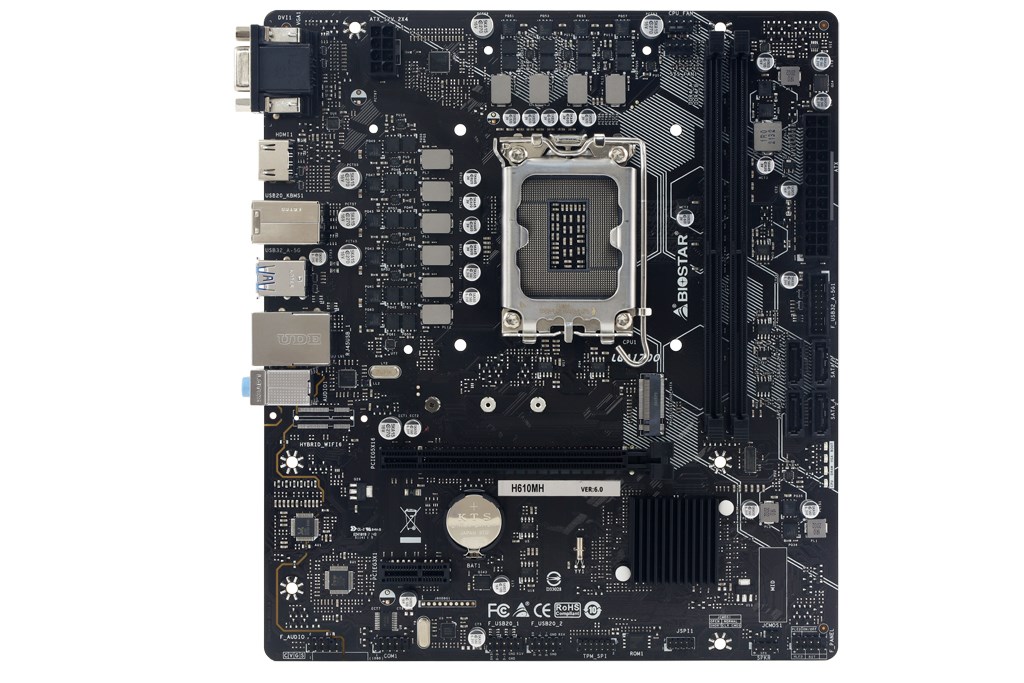 Pllakë amë Biostar H610MH Intel H610 LGA 1700 micro ATX