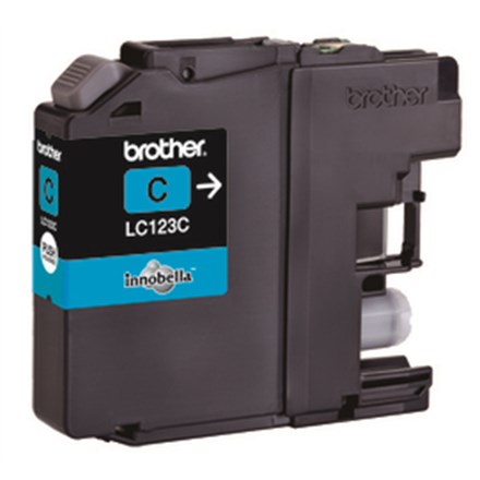Ngjyrë për printer Brother LC123CY, e kaltër