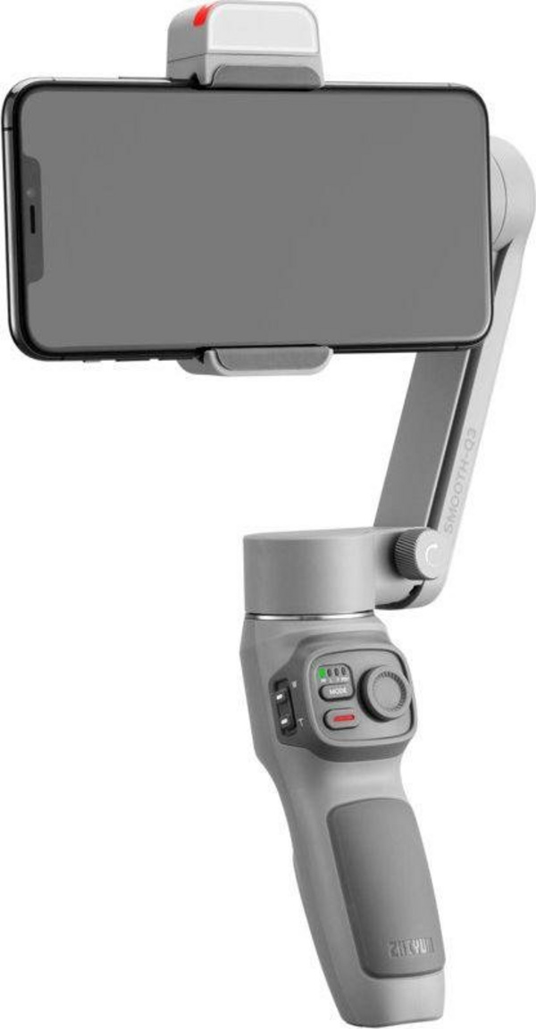 Stabilizues për smartphone Zhiyun Smooth Q3 Gimbal, i hirtë