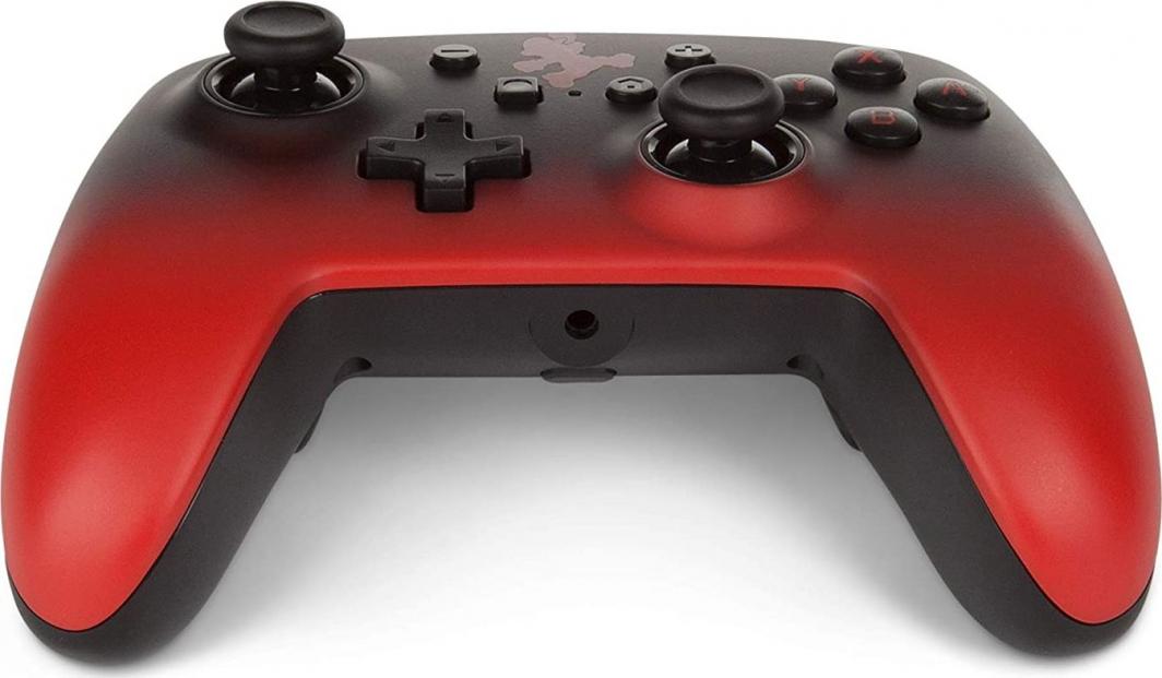 Kontroller PowerA Mario Fade, me kabllo, i kuq