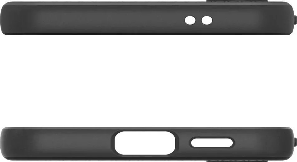 Mbulesë telefoni Spigen Liquid Air, për Samsung Galaxy S24, mat, e zezë