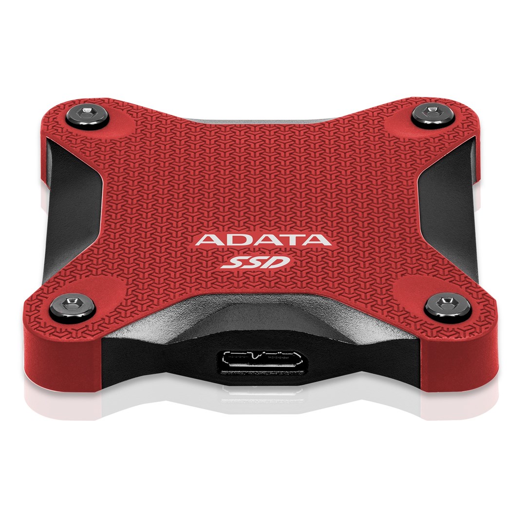 Надворешен SSD диск ADATA SD620, 2TB, USB 3.2, црвен