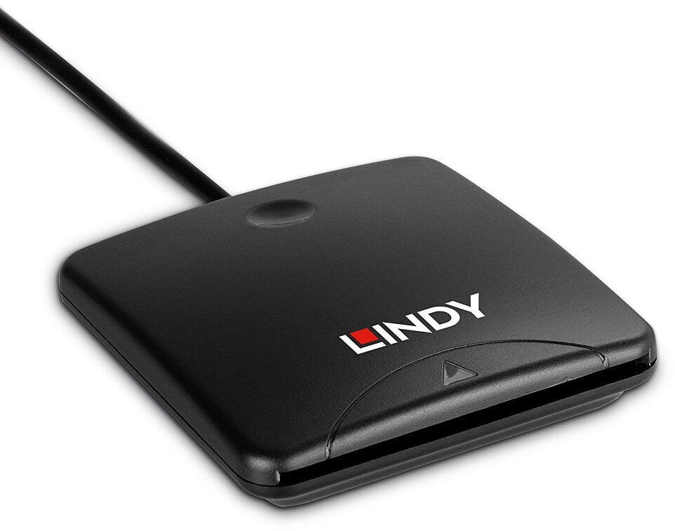 Lexues kartelash LINDY USB 2.0 Smart Card Reader, USB 2.0, kompakt, i zi