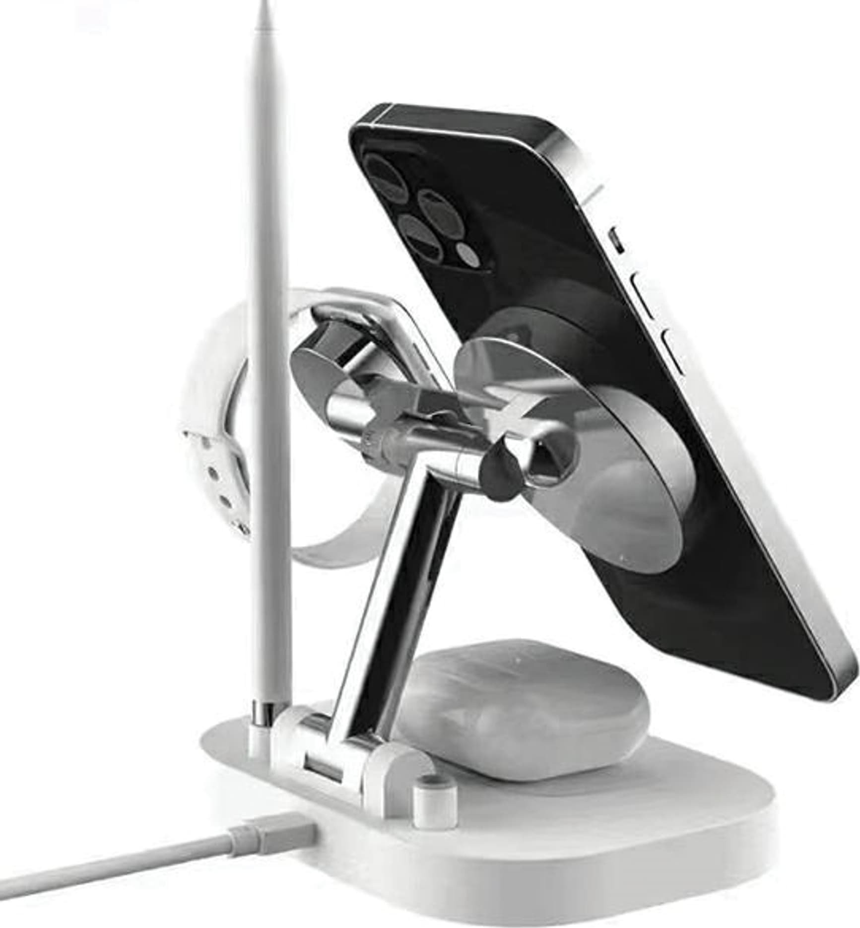 Karikues wireless Awei W22 4in1, 15W, Fast Charging, i zi