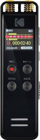 Regjistrues zanor Kodak VRC 550, memorie e brendshme, USB C, i zi