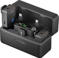Mikrofon pa tela Saramonic Ultra 01, set dual, wireless, i zi