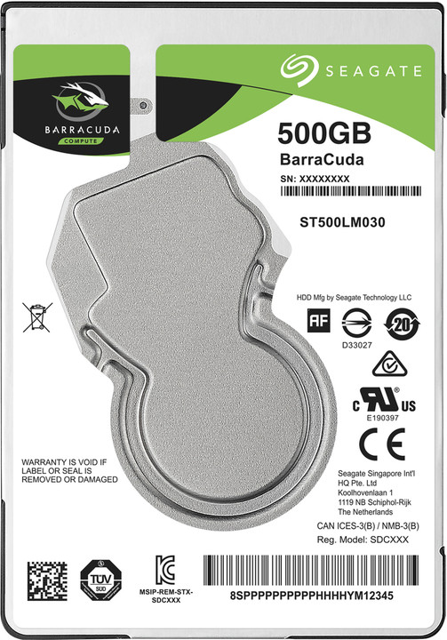 Disk HDD Seagate BarraCuda 500GB
