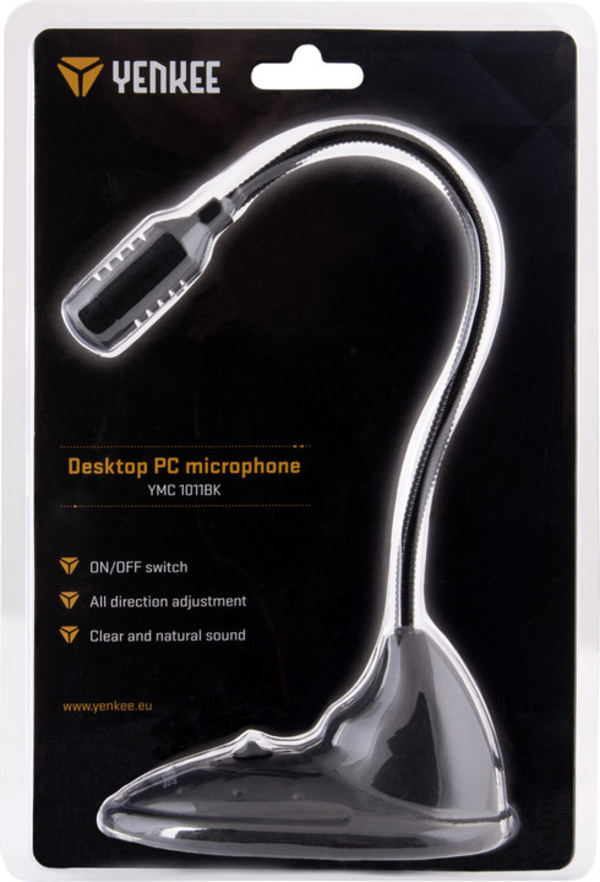 [OUTLET] Mikrofon YENKEE YMC 1011BK, i zi