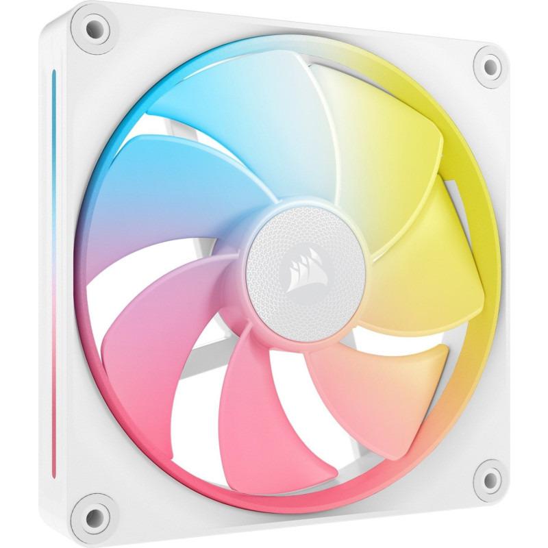 Ventilator kase Corsair iCUE LINK LX140-R RGB, 140mm, PWM, i bardhë