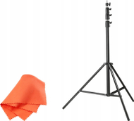 Tripod Freepower, lartësi e rregullueshme, për kamera dhe telefona, i zi
