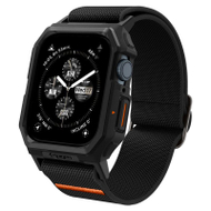 Mbështjellës për Apple Watch 45mm/44mm Spigen Lite Fit Pro, i zi