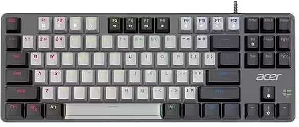 Tastierë mekanike ACER OKW132 TKL, RGB, me kabllo, e zezë
