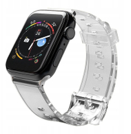 Ремче за часовник Hurtel Cinturino Light за Apple Watch 38mm 40mm, TPU, црно