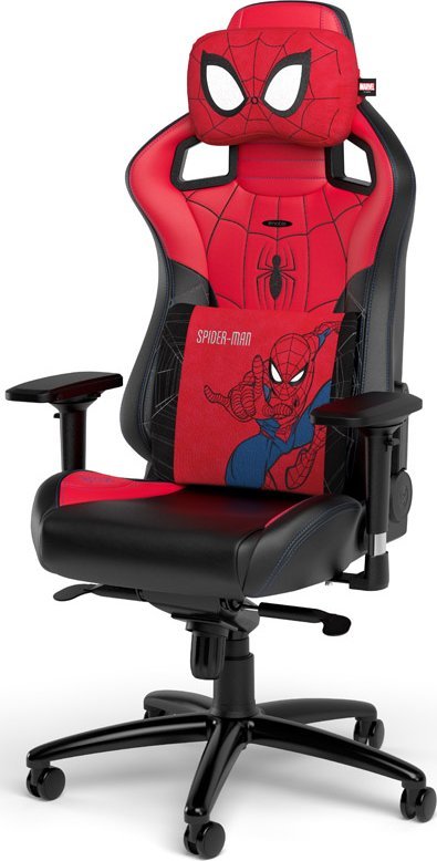 Set jastëkësh gaming Noblechairs Memory Foam, Spider-Man Edition, për qafë dhe mesit, të kuq