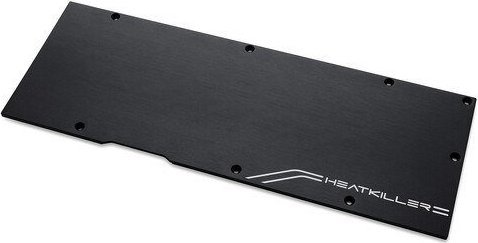 Backplate ftohës Watercool HEATKILLER IV 16070, alumini, i zi